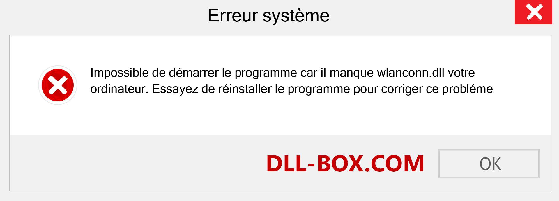 Le fichier wlanconn.dll est manquant ?. Télécharger pour Windows 7, 8, 10 - Correction de l'erreur manquante wlanconn dll sur Windows, photos, images